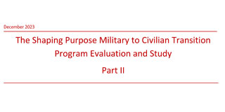 Press Release: Shaping Purpose proves rigor and impact for releasing veterans.